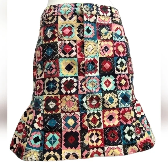 Moschino | Skirts | Moschino Vintage Crochet Pattern